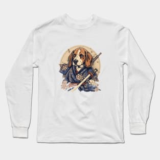 Beagle Samurai Long Sleeve T-Shirt